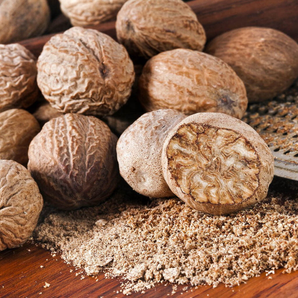Indonesia Spices nutmeg